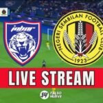 Where to Watch Negeri Sembilan Fc vs Johor Darul ta’zim f.c.
